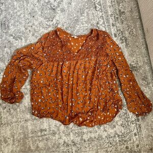 Lucky Brand Floral Top